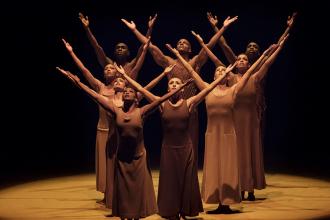 “Revelations,” choreographed by Alvin Ailey (Alvin Ailey American Dance Theater photo by Paul Kolnik)