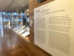The Magnes's Time Capsules exhibition