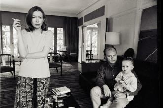Joan Didion and her family.