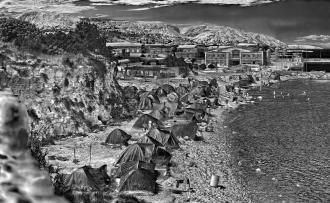 Souda Camp, Chios Island, Greece photo by Richard Mosse