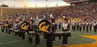 Cal band at their K-pop show on Oct 30, 2021.